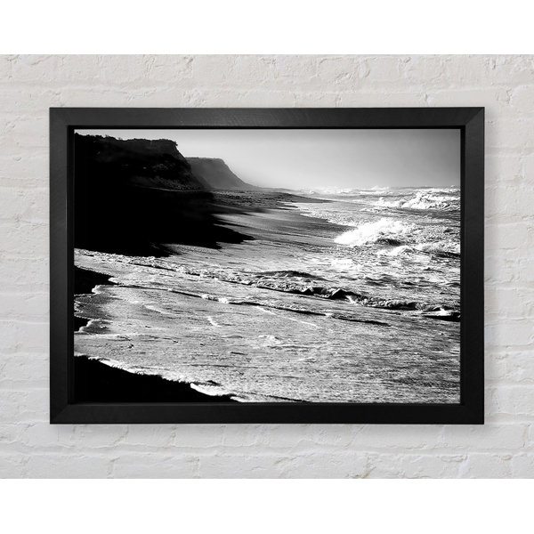 Haus Am Meer B N W Ocean Spray Gerahmter Druck Wandkunst Wayfair De